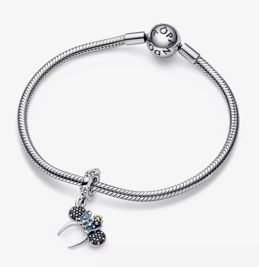 Minnie Mouse Ear Headband Dangle Charm
