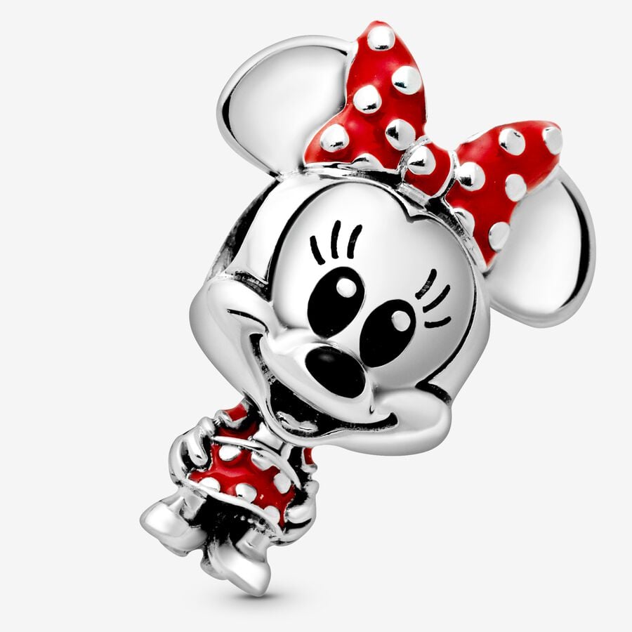 Disney x Pandora Minnie Mouse Dotted Dress & Bow Charm