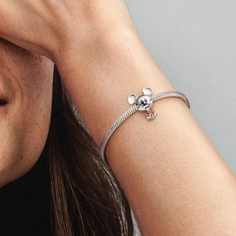 Disney x Pandora Mickey Mouse Red Trousers Charm