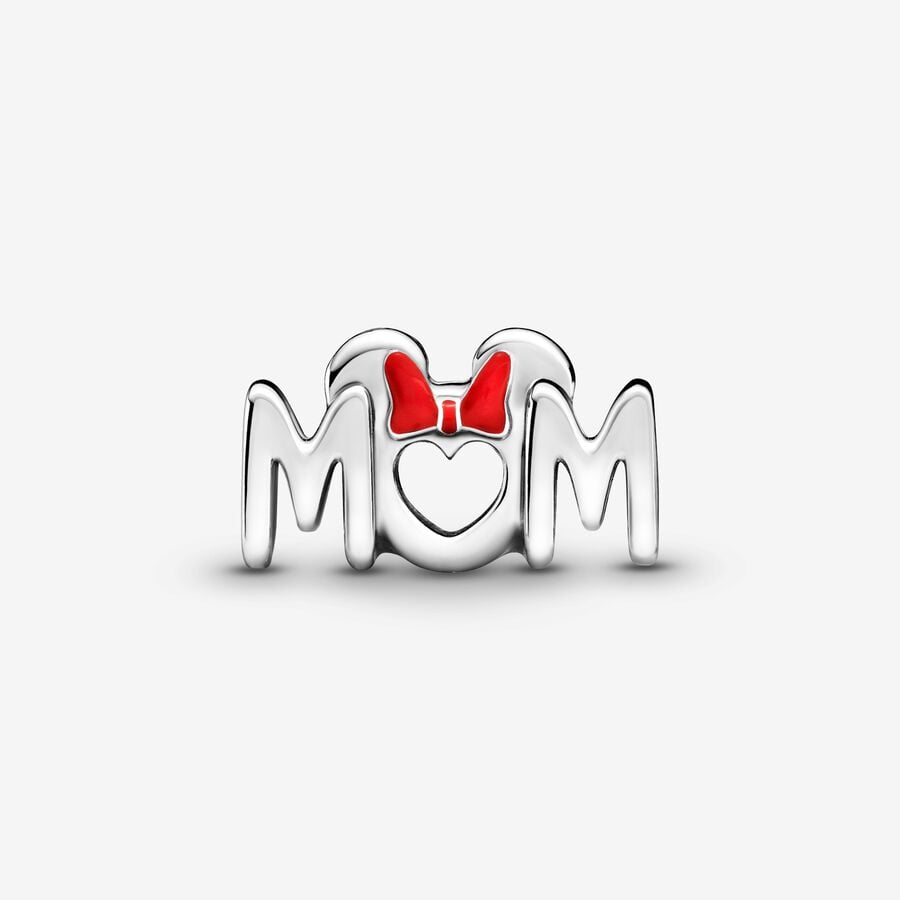 Disney x Pandora Minnie Mouse Bow & Mum Charm