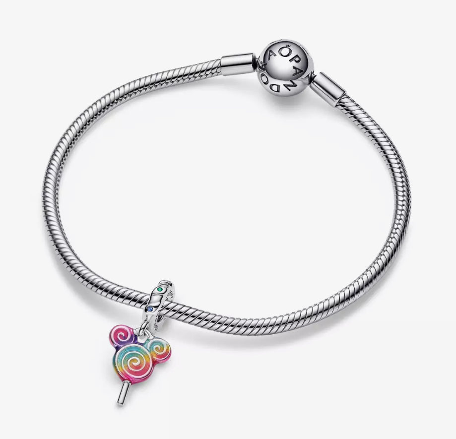 Mickey Mouse Lollipop Dangle Charm
