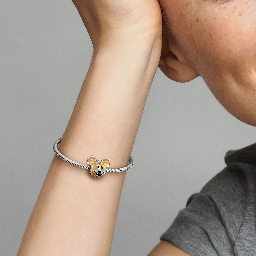 Disney x Pandora Mickey Mouse Pumpkin Charm