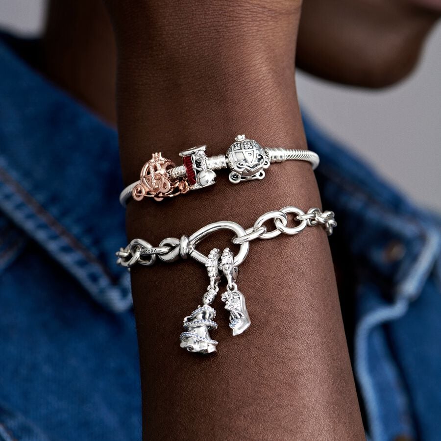 Disney x Pandora Cinderella Sparkling Carriage Charm