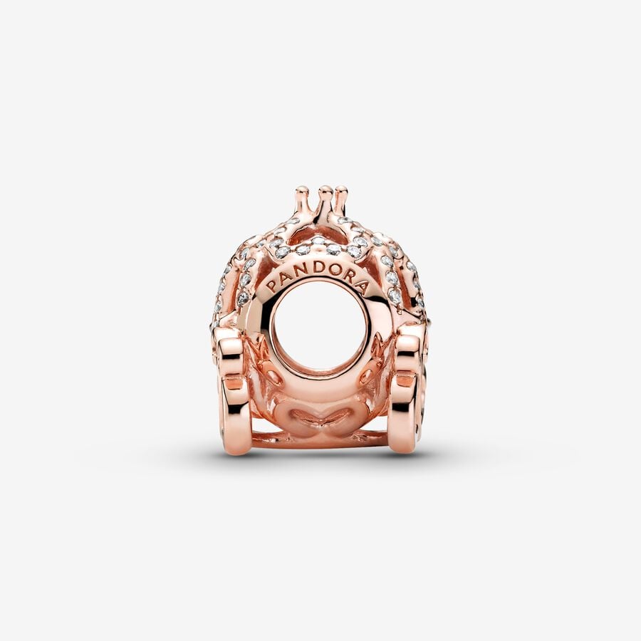 Disney x Pandora Cinderella Sparkling Carriage Charm