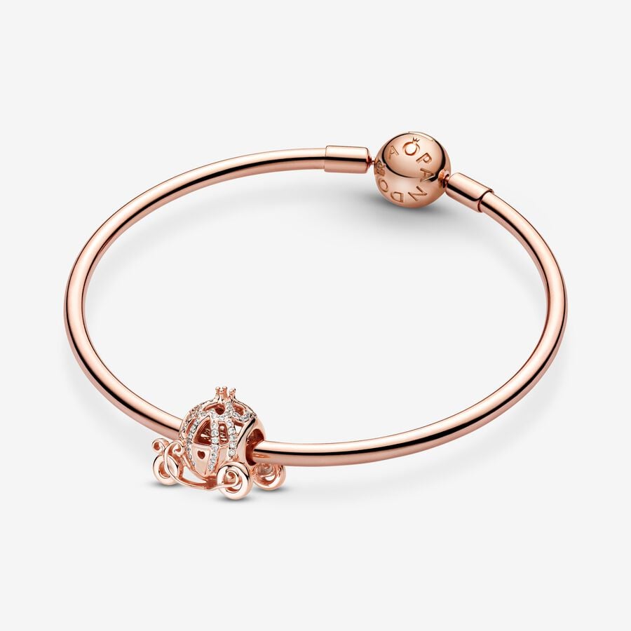 Disney x Pandora Cinderella Sparkling Carriage Charm