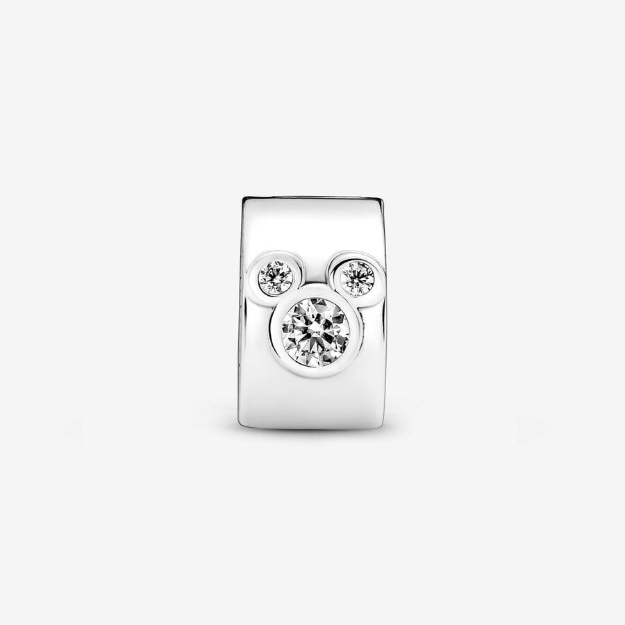 Disney x Pandora Mickey Mouse & Minnie Mouse Clip Charm