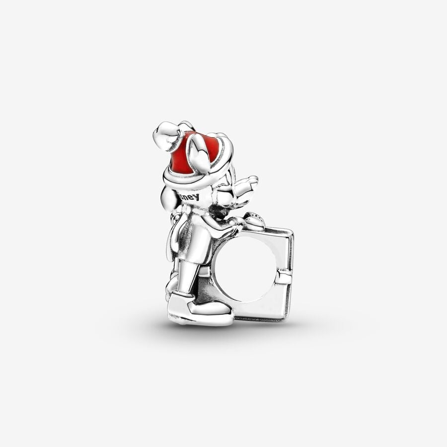Disney x Pandora Mickey Mouse and Minnie Mouse Present Charm