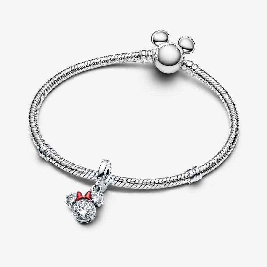 Disney x Pandora Minnie Mouse Silhouette Dangle Charm