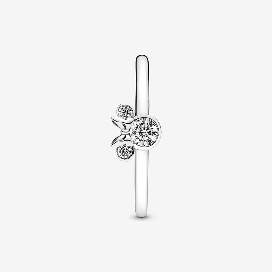 Disney x Pandora Minnie Mouse Sparkling Head Ring