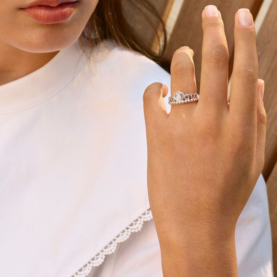 Disney x Pandora Cinderella Blue Tiara Ring