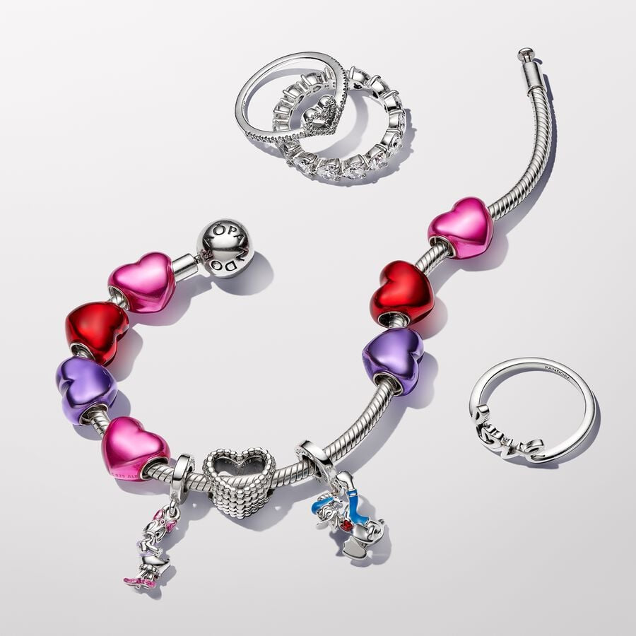 Disney x Pandora Daisy Duck Dangle Charm