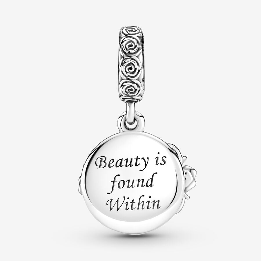 Disney x Pandora Beauty and the Beast Dancing Dangle Charm