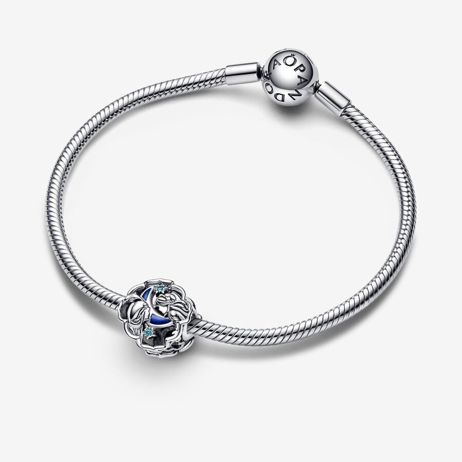 Disney x Pandora Aladdin Princess Jasmine & Genie Glow-in-the-dark Charm
