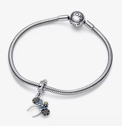 Minnie Mouse Ear Headband Dangle Charm