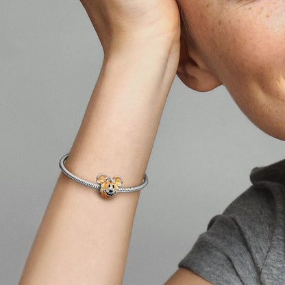 Disney x Pandora Mickey Mouse Pumpkin Charm