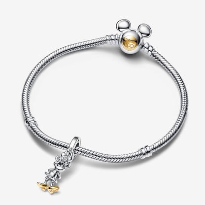 Disney x Pandora 100th Anniversary Minnie Mouse Lab-grown Diamond Dangle Charm