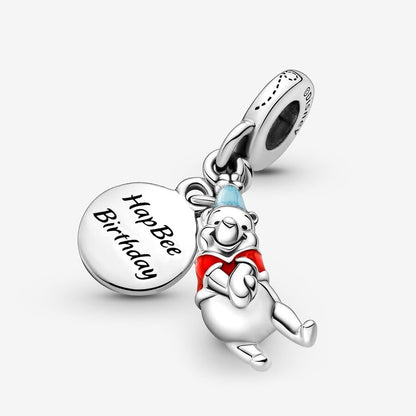 Disney x Pandora Winnie the Pooh Birthday Dangle Charm