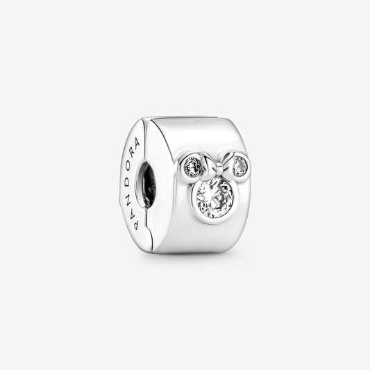 Disney x Pandora Mickey Mouse & Minnie Mouse Clip Charm
