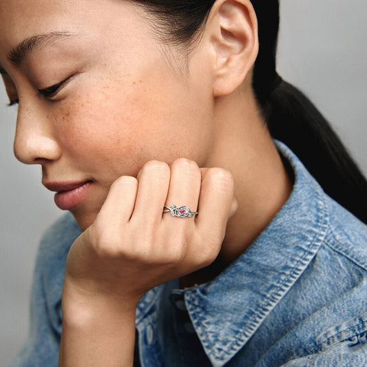 Disney x Pandora Beauty and the Beast Rose Ring