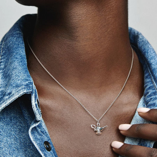 Disney x Pandora Aladdin Magic Lamp Pendant Collier Necklace
