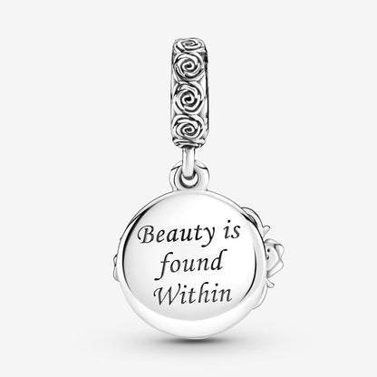 Disney x Pandora Beauty and the Beast Dancing Dangle Charm